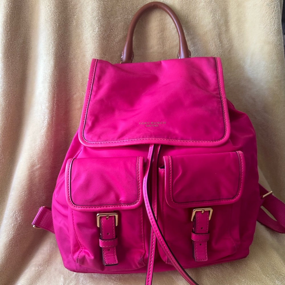 Tory Burch Pink Back Pack
